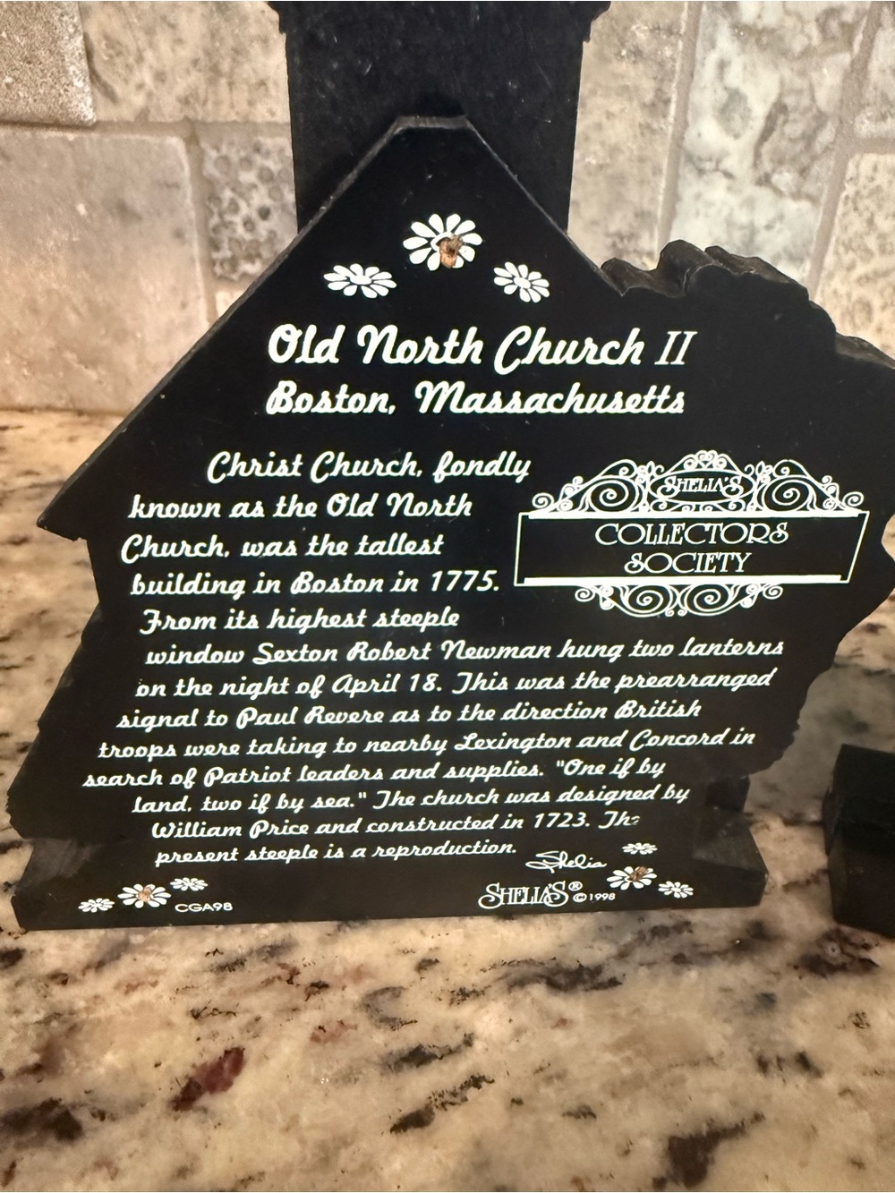 1998 Shelia’s Paul Revere’s Ride and Old North Church II Lot - Picture 3 of 6